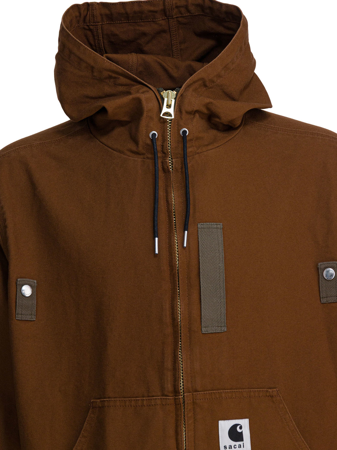 Sacai Sacai X Carhartt Wip Jackets and Coats - Marrone | 62a9420eafe8477337015d802b238c796ce5c2ed