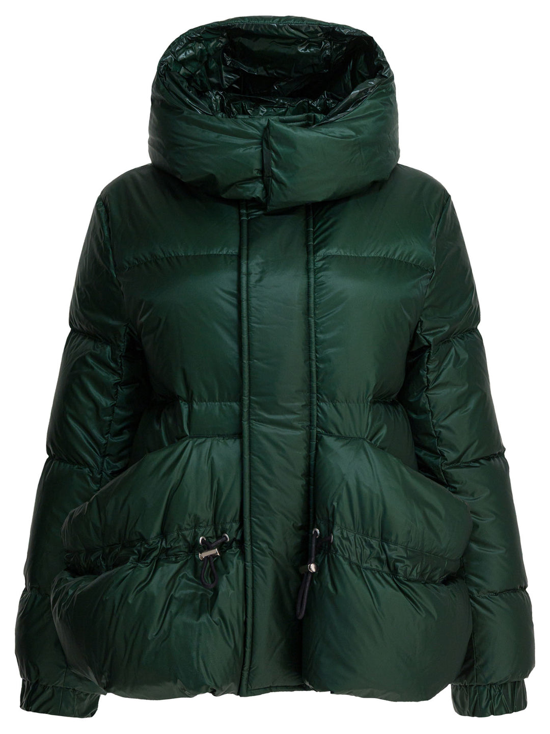 Sacai Quilted Nylon Down Jacket Jackets and Coats - Verde | bffa37c21c597d0fdae850cfd0fea42fef9160f1