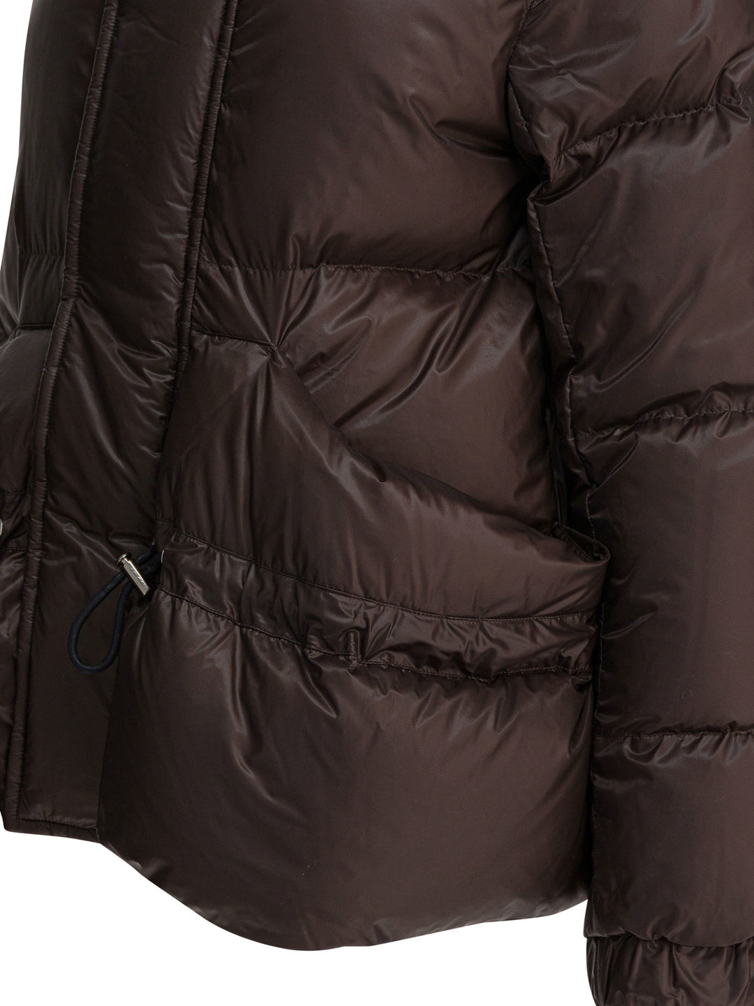 Sacai Quilted Nylon Down Jacket Jackets and Coats - Marrone | c2744a3a5b32452d396b86cea644629991f7be52