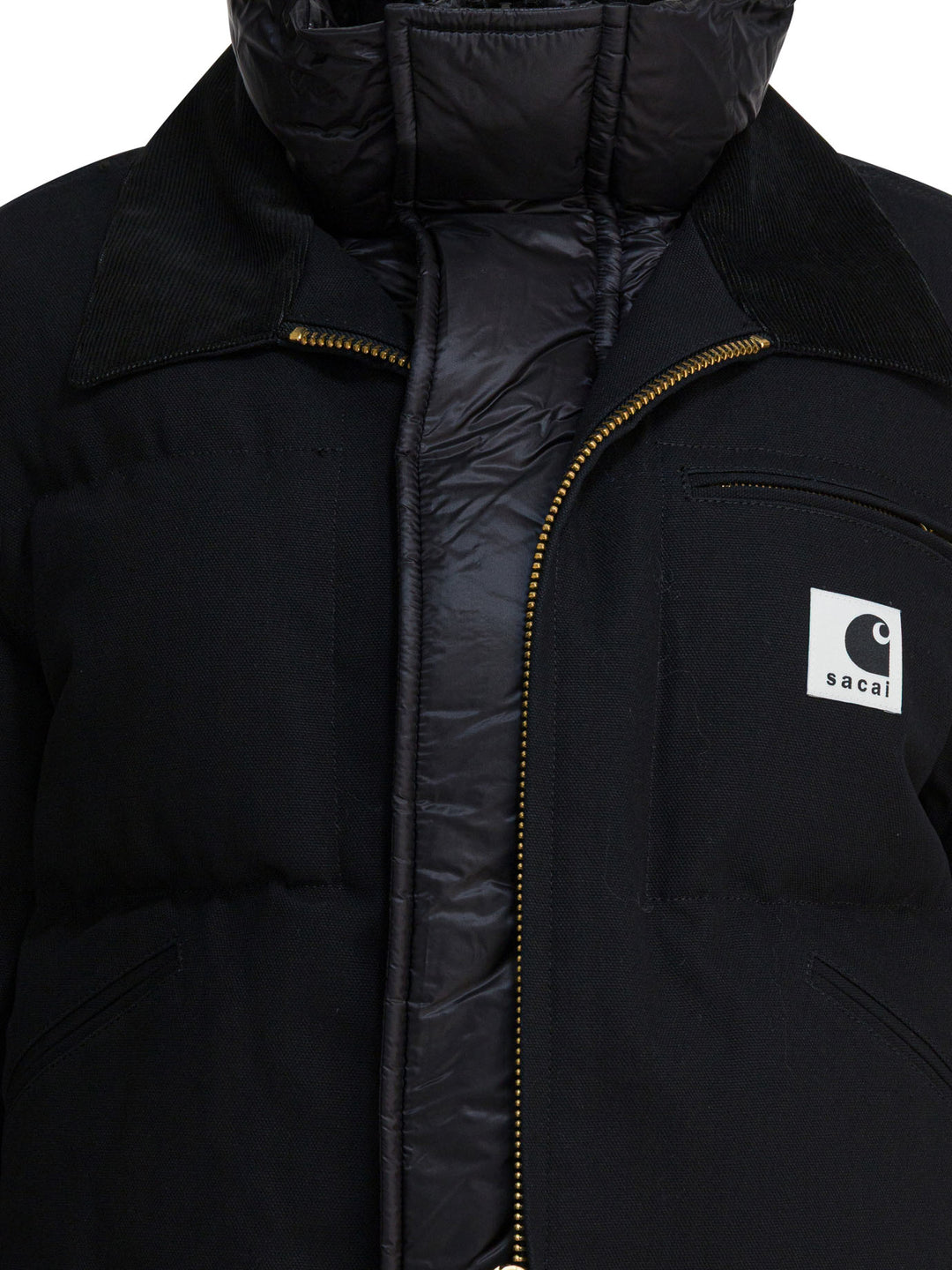 Sacai Sacai X Carhartt Wip Duck Puffer Jackets and Coats - Nero | 7a81df6e6dece0ae2cd8539361646f372fef9c4c