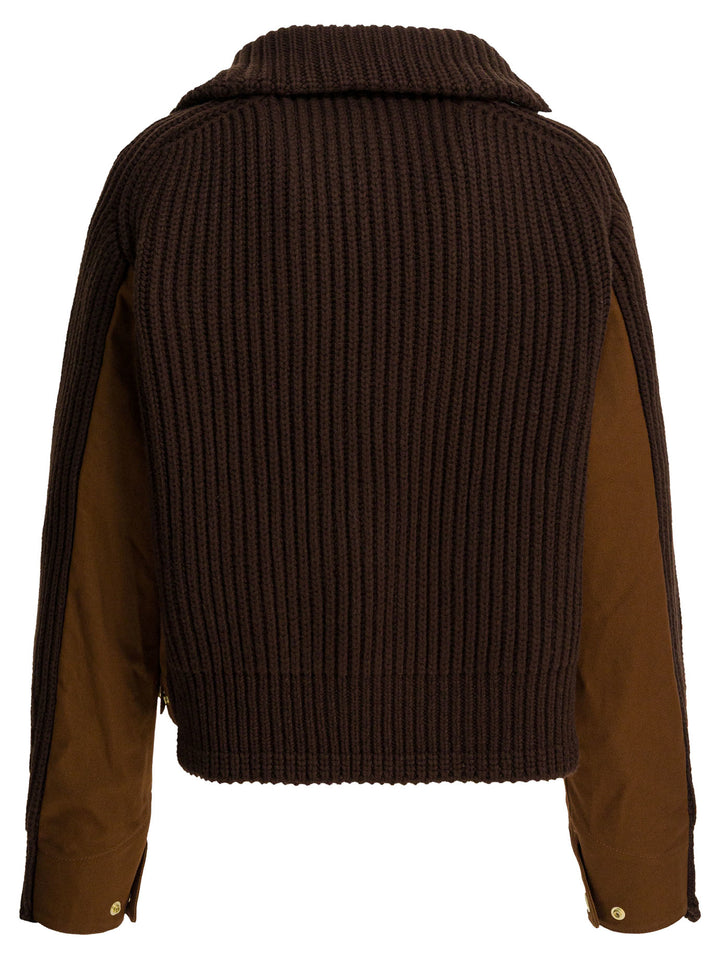 Sacai Jackets & Coats Jackets and Coats - Marrone | d87cca562bca37b026a6f2b2dc164ebc8296b43d