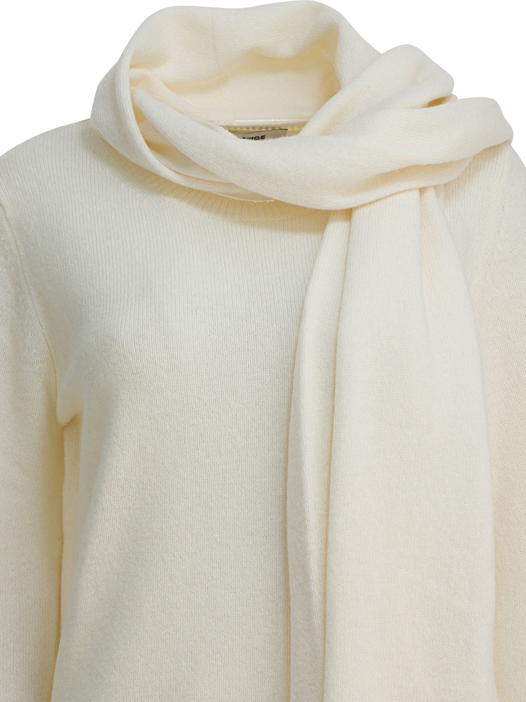 Sandbeige  Knitwear - Bianco | cf7c823c039754a8687a578b5bac652e4d8046e6