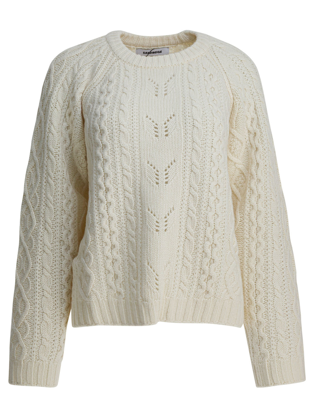 Sandbeige  Knitwear - Bianco | b3200ea09a20a8c5cf7845bd80d29fc8a3e2d6a4