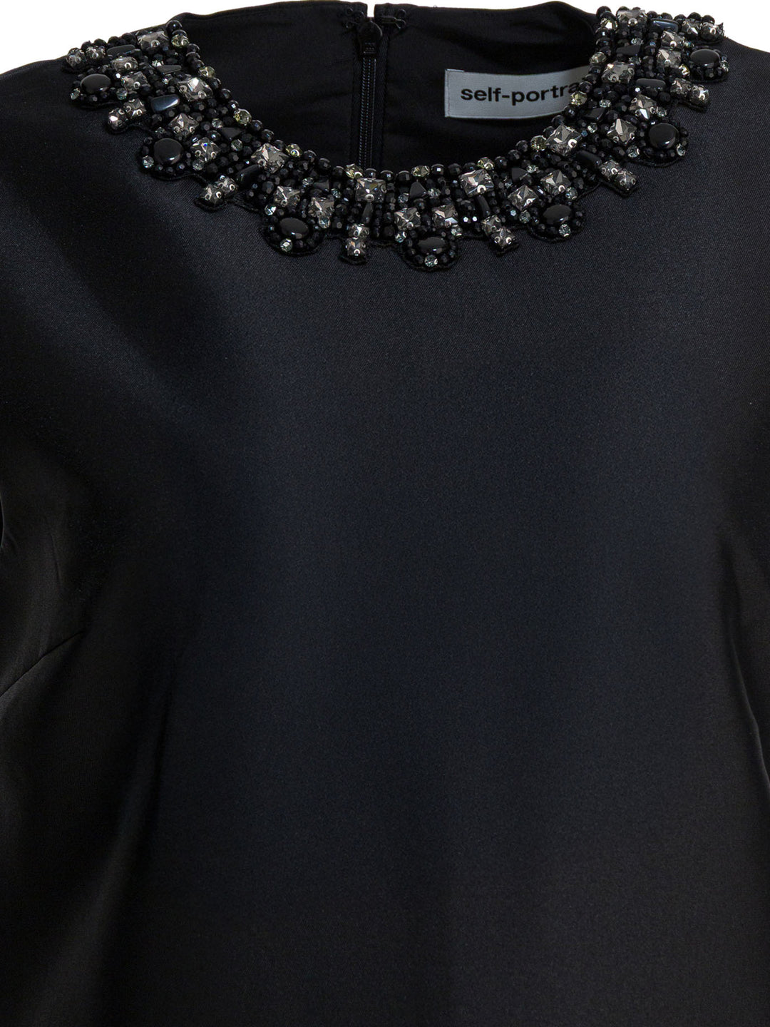 Self-Portrait Embellished Sheath Dress Abiti - Nero | a2d3e59aa208e3a9ea89f9cdb8676892f53f4a7c