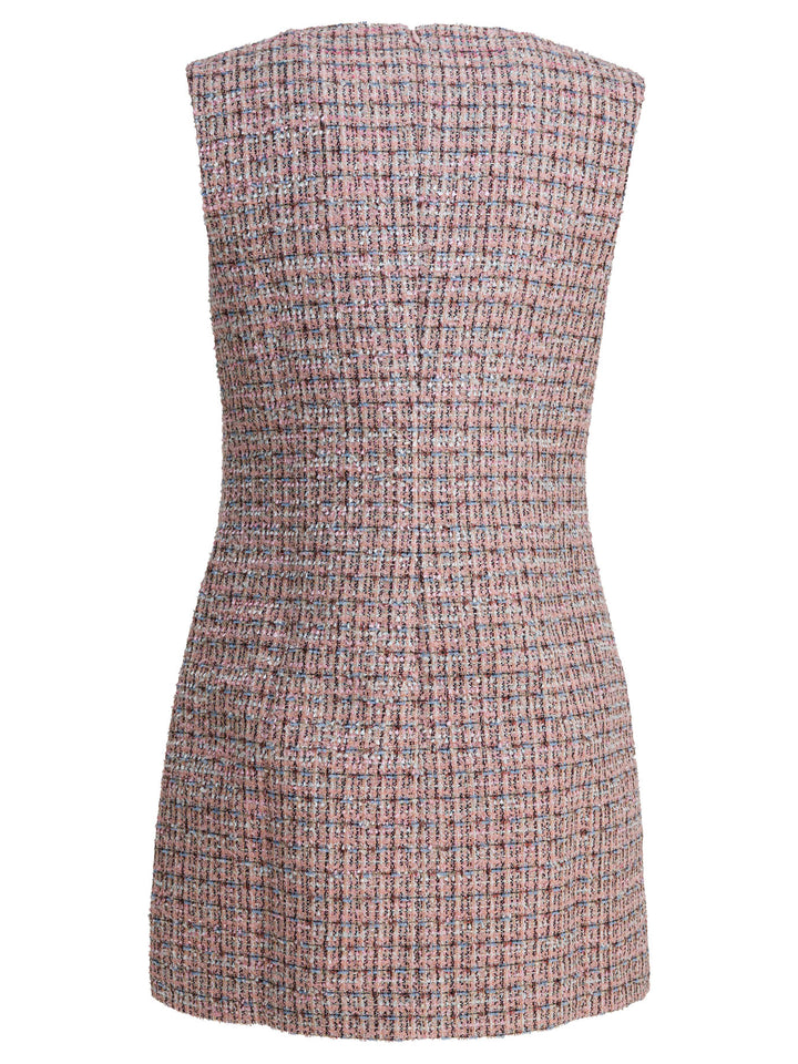 Self-Portrait Short Boucle Dress Abiti - Rosa | 7a7e69ab783595bfa38c37ddbbf25163076a3100
