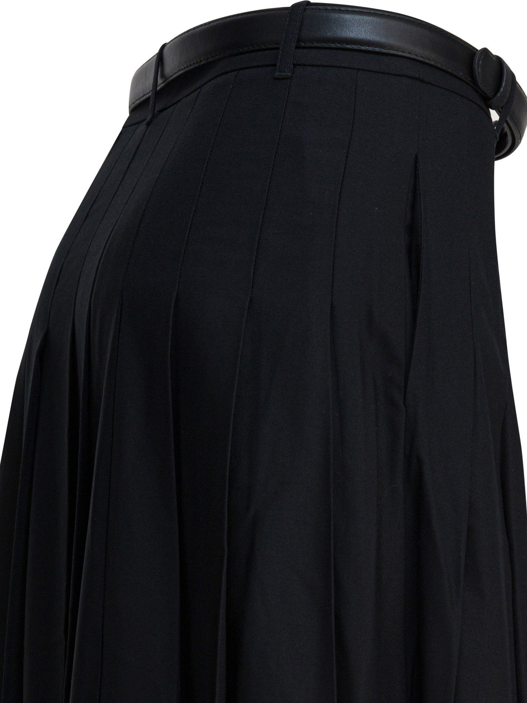 Self-Portrait Long Pleated Skirt Gonne - Nero | 6dc44b08ec4de991f28280f587a73f42c3c687d1