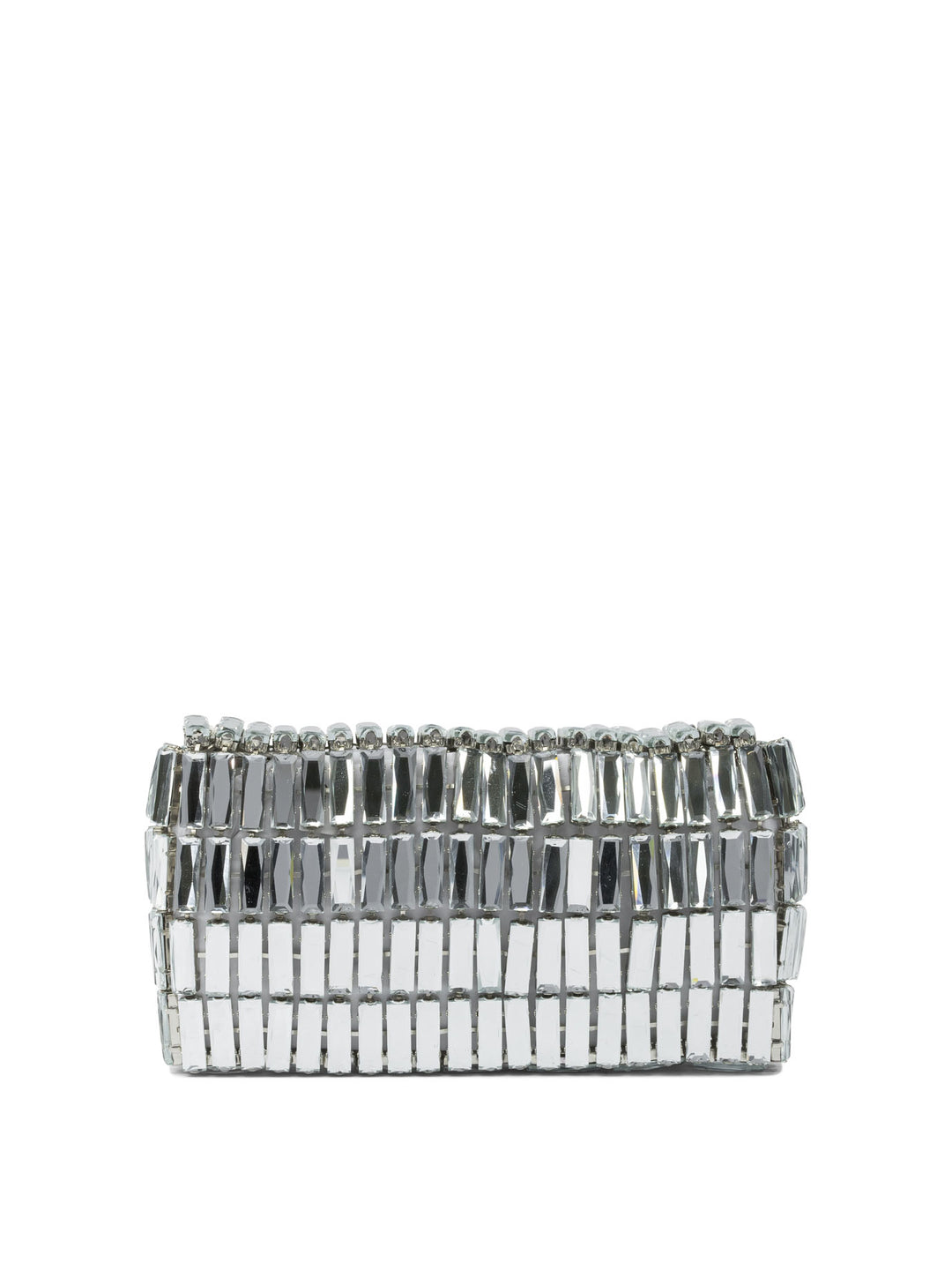 Self-Portrait Mini Crossbody Bag With Crystal Bow Borse a Tracolla - Silver | 4806555101634f933db0c475cd99d9f87cc0b72f