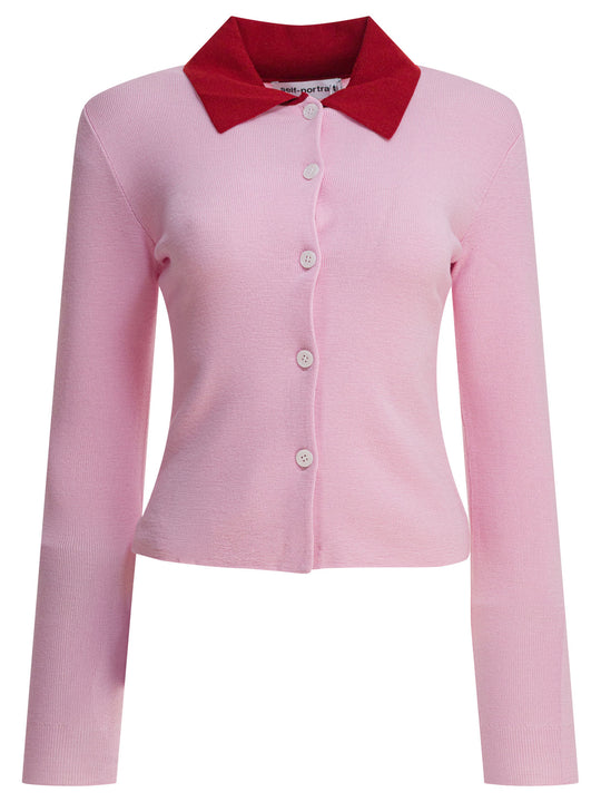 Wool Cardigan Knitwear Rosa