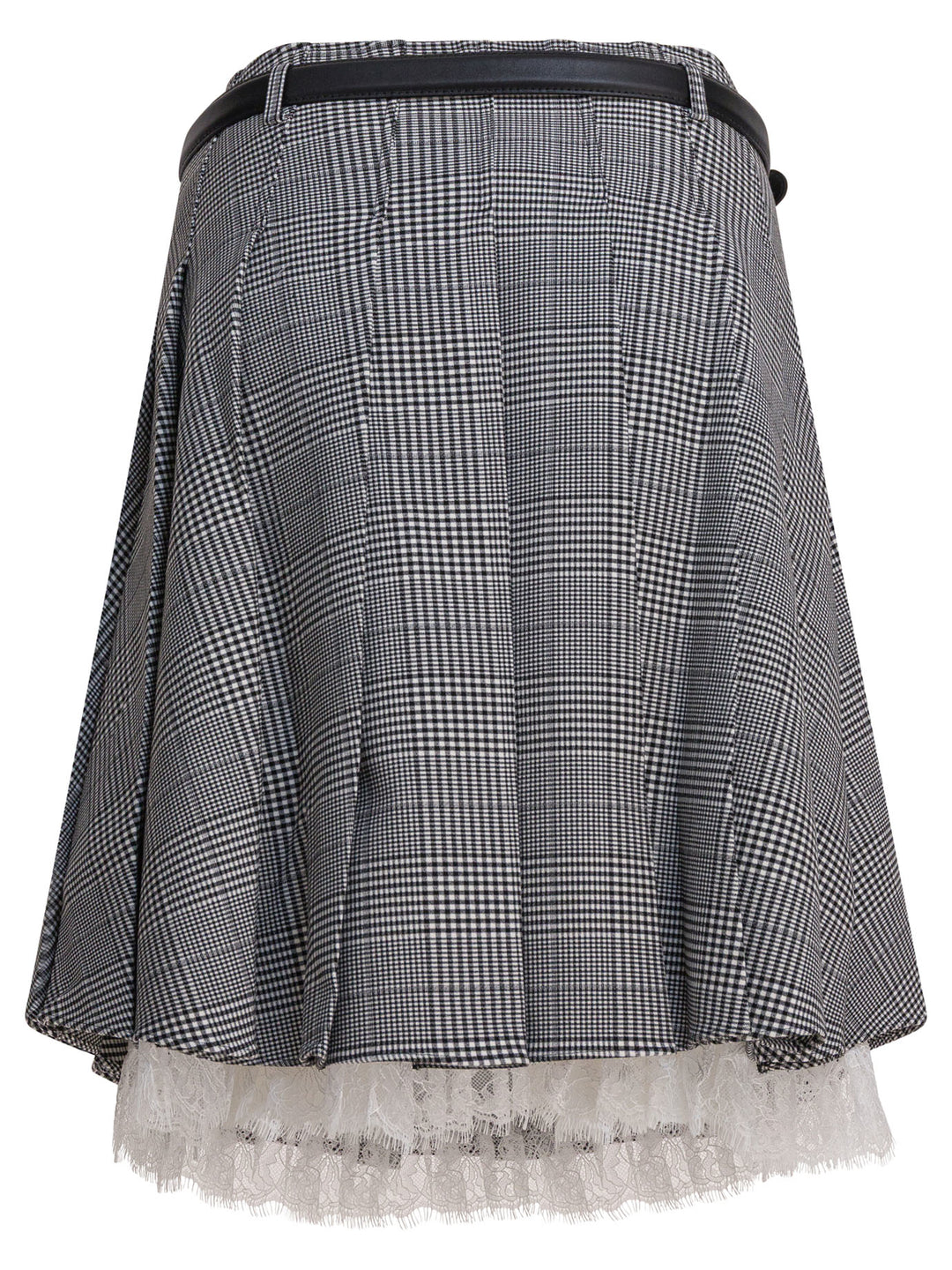 Self-Portrait Pleated Miniskirt Gonne - Grey | 3b49c2decb7865a58fc0eaa8b1122478ee59a608