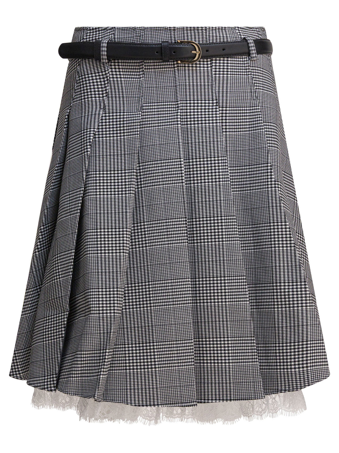 Self-Portrait Pleated Miniskirt Gonne - Grey | 4299c5e1b1e0aac6540987e0d559c62064c1e461