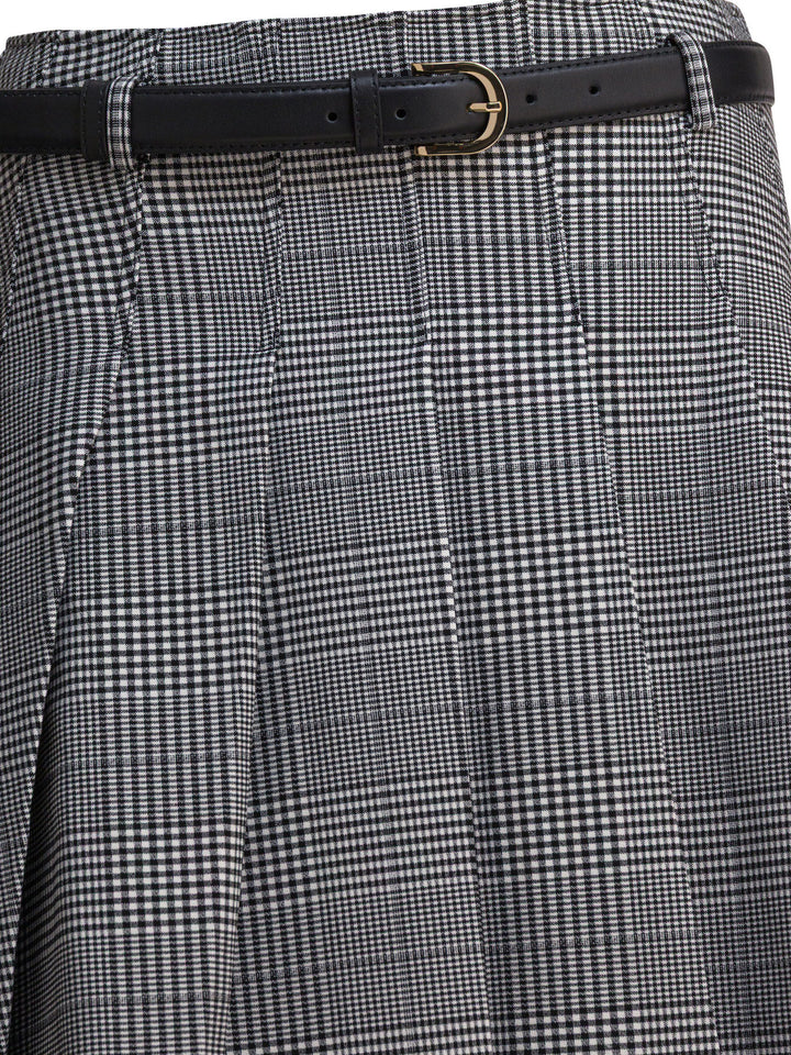 Self-Portrait Pleated Miniskirt Gonne - Grey | 2aab000f5a9ceb8aac7429ed73b5a67a42b79bc3