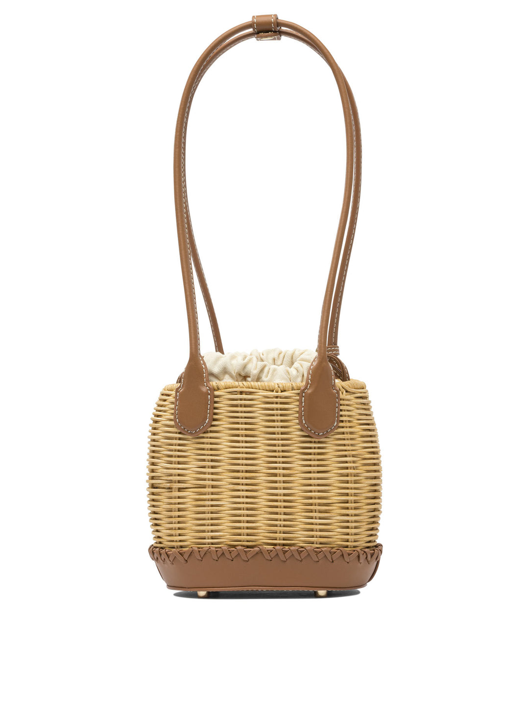 Self-Portrait Shoulder Bag With Rattan Pendant Borse a Spalla e Tracolla - Marrone | ecb7ce2ff4d93fb7e2cada40ca277db7c2659207