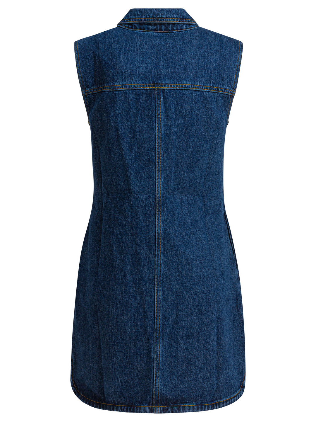 Self-Portrait Short Denim Dress Abiti - Blu | bd000fb51a482dac6a6e2742b72bf6b9816c3ce1