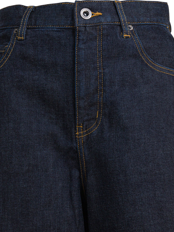 Self-Portrait Wide Leg Jeans - Blu | 6d10154b7727a463f55050df455ee798e21429cb