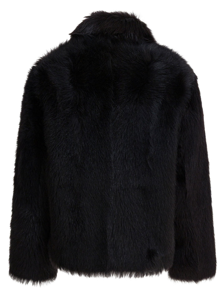 Semper Fur Coat Jackets and Coats - Marrone | b6f051b78c11ee6084969095b598c0f25057e68f