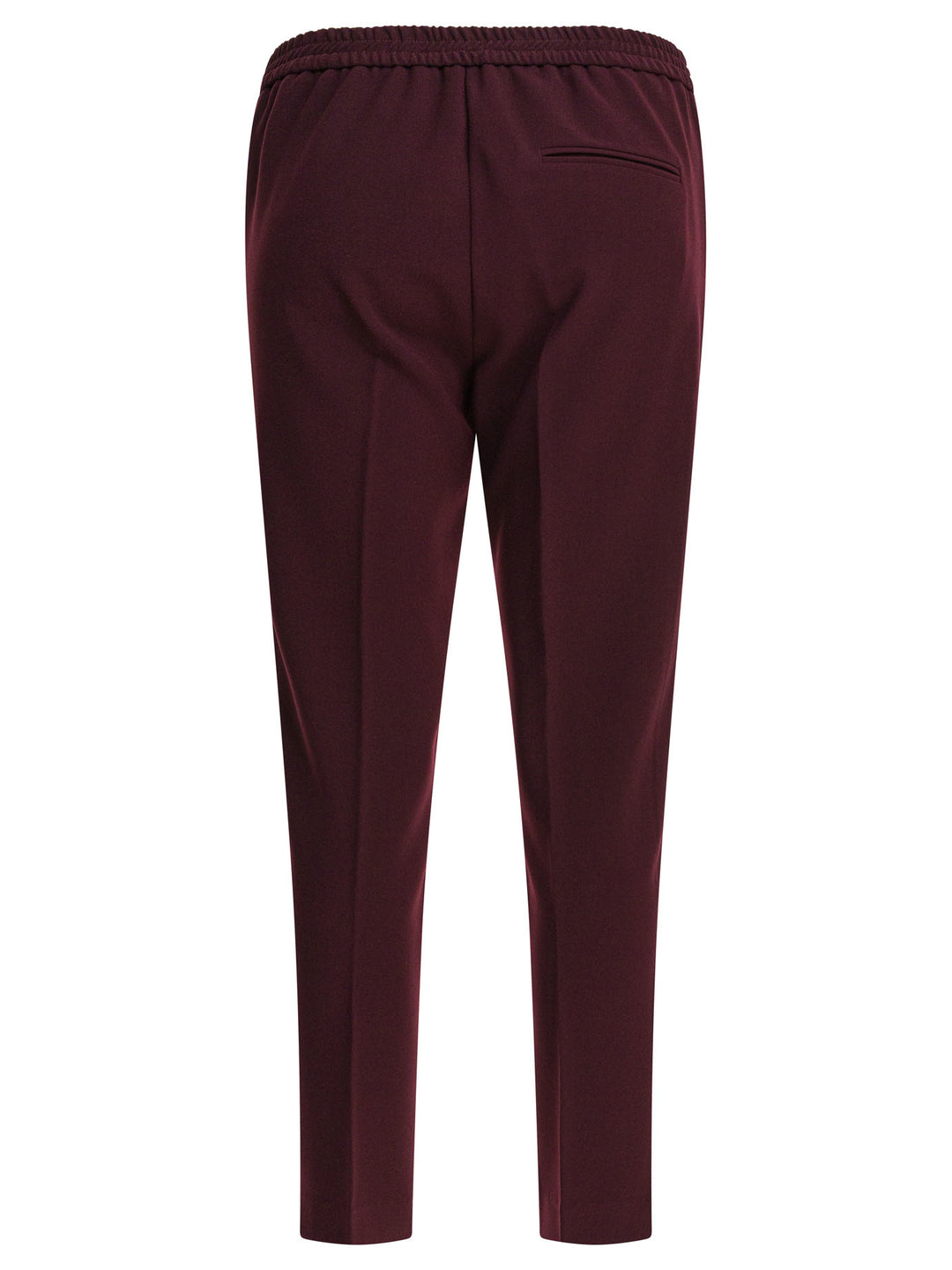 Semper Pants With Elasticized Waist Trousers - Bordeaux | fe814a95e860f9586e5fa22e3096d5912b474254