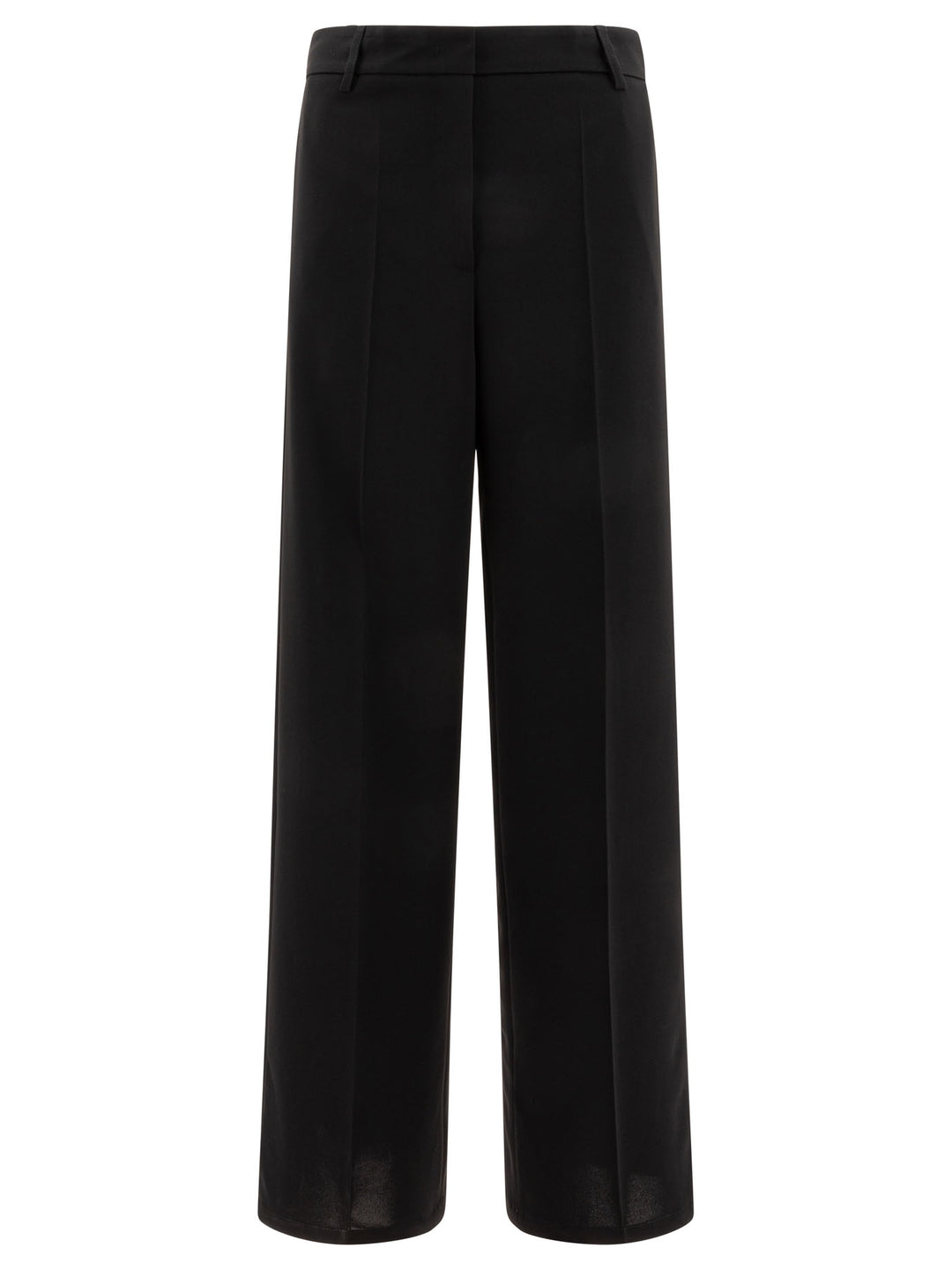 Semper Wide-Leg Pants Trousers - Nero | 8cc228abd07b91f1641586e2e3f69b06e968db90
