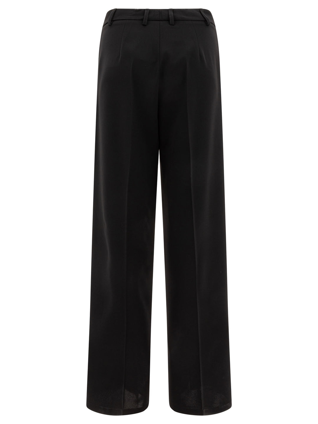 Semper Wide-Leg Pants Trousers - Nero | 2067ae1a5e7888bee988b6a301f09f774c9a288f
