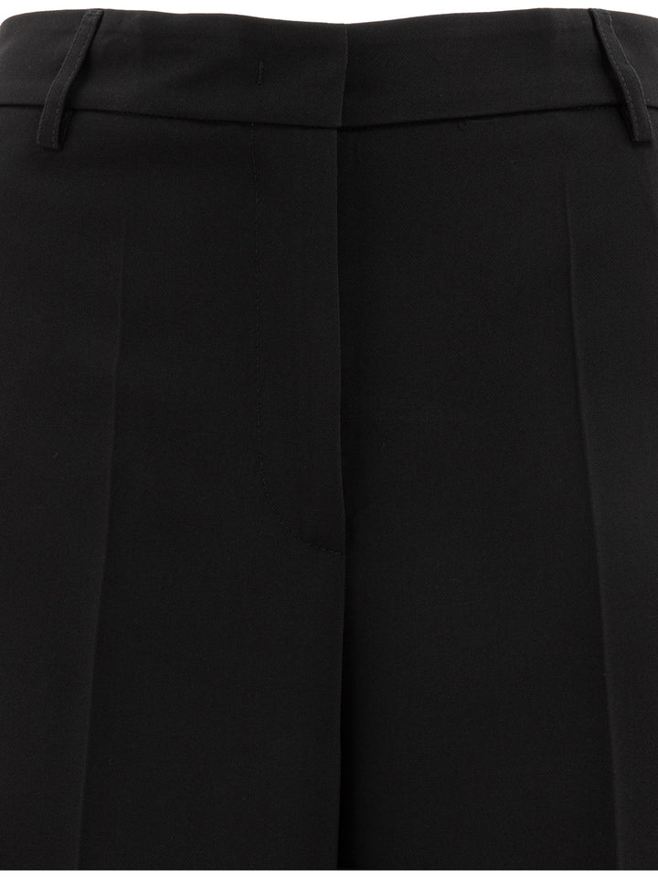 Semper Wide-Leg Pants Trousers - Nero | 2c3978196bc8b2a5d95c7e30d05568b8d7a4a7aa