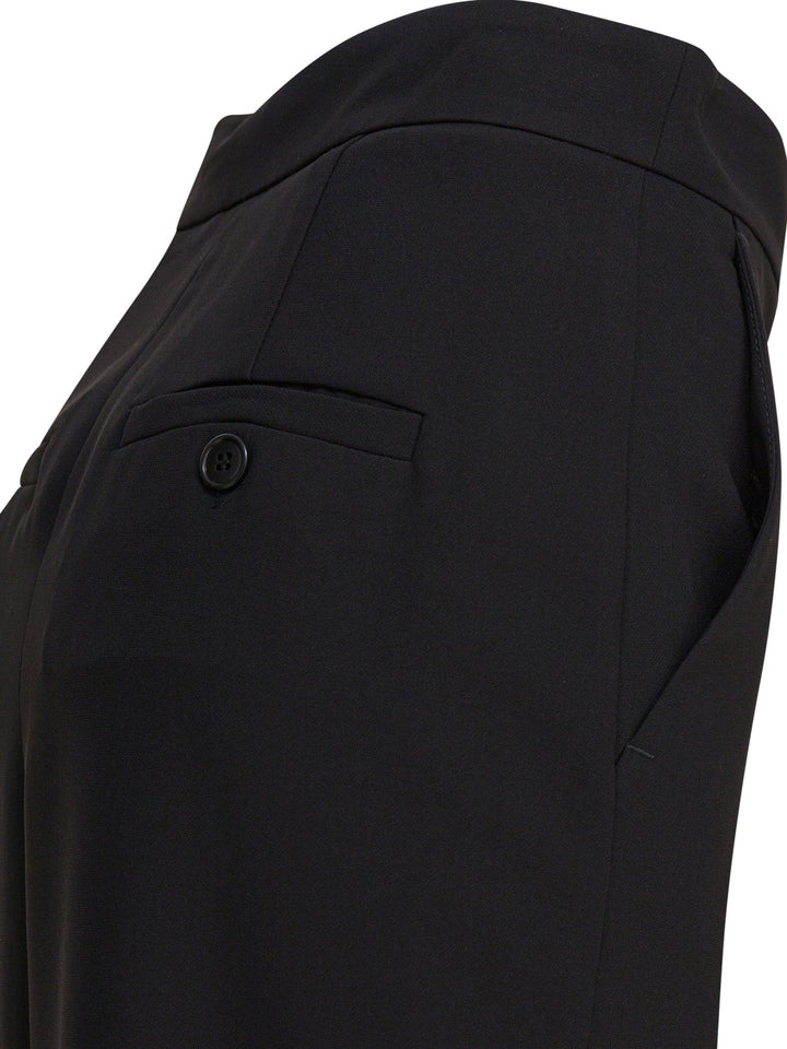 Semper Midi Skirt With Double Slit Gonne - Nero | 5b05ce94e2c5d6f4ef24d35483cb353c63720a9f