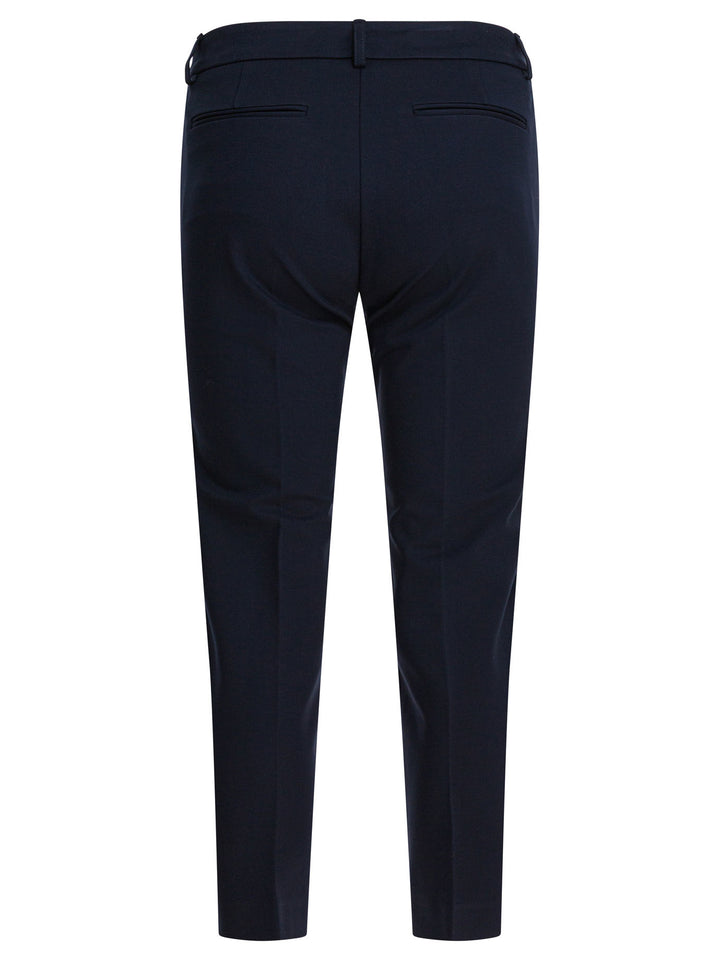 Semper Viscose Pants Trousers - Blu | 91e88456464fd861ddf9a102cdb934ceb6242d5f