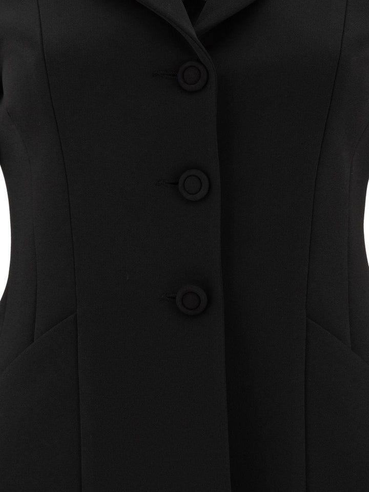 Semper Single-Breasted Blazer Jackets and Coats - Nero | ea641e6abaa53aea04bfac7ef4987ba424beafb3