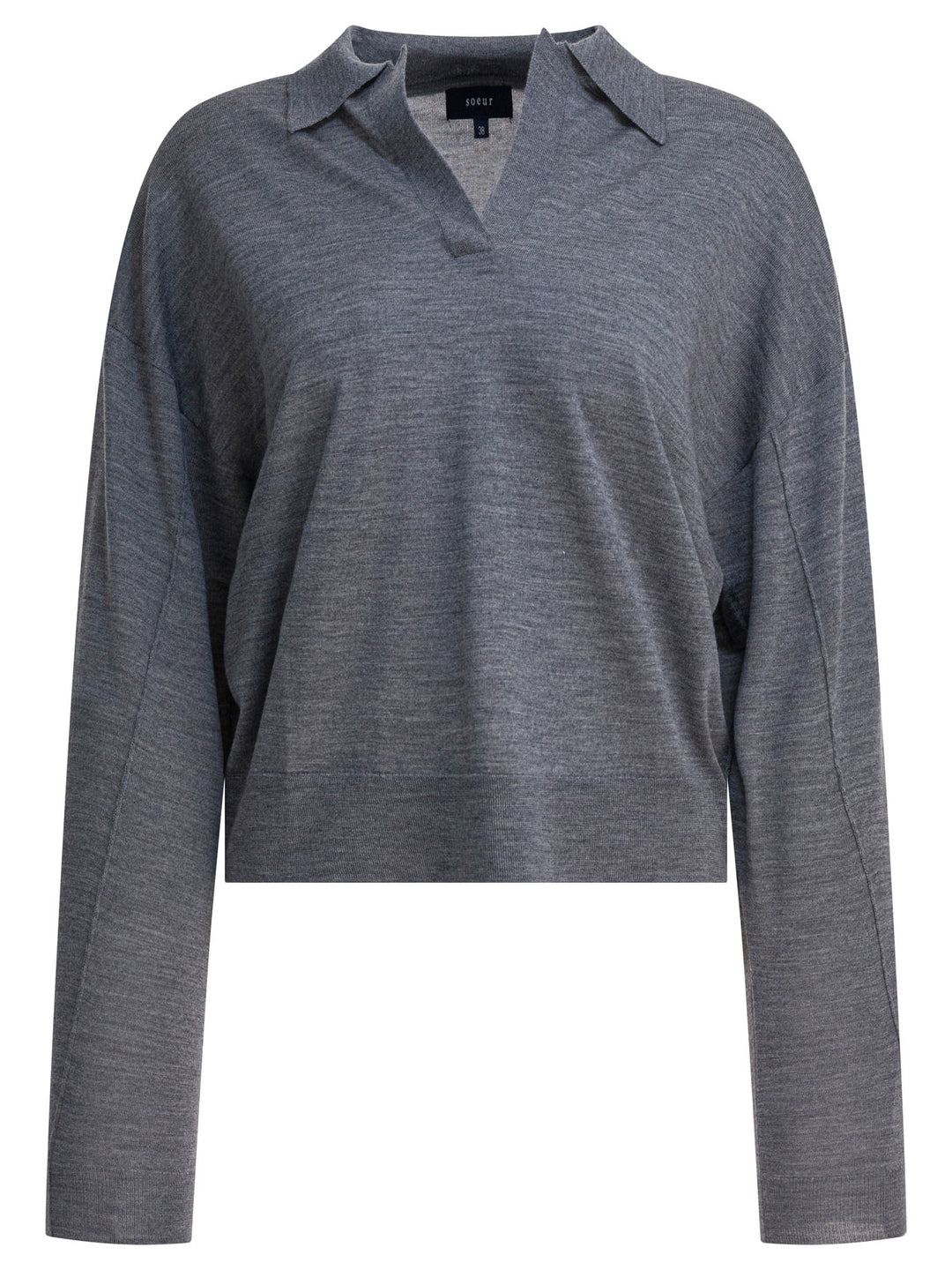 Soeur Fleming Knitwear - Grey | 96a9a757b01b380cb183fb5429b7b9bc8be28186