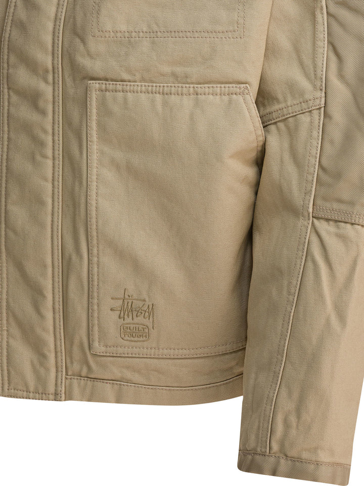 StüSsy Workgear Jacket Jackets and Coats - Beige | cac7ce41484c34eb7e4e5d569ecf86dcd047022a