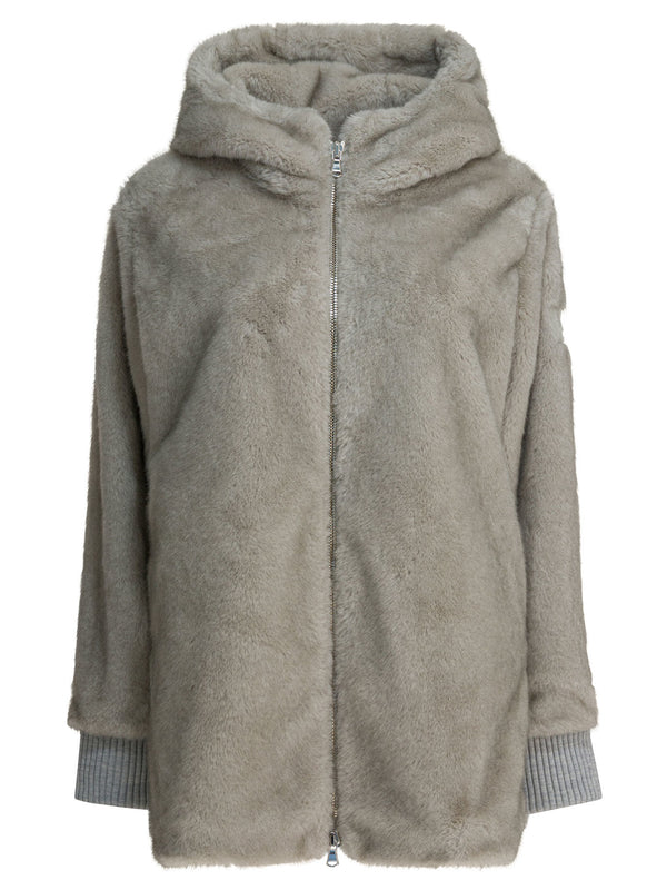 Arabis Lady'S Blouson Jackets And Coats Grey