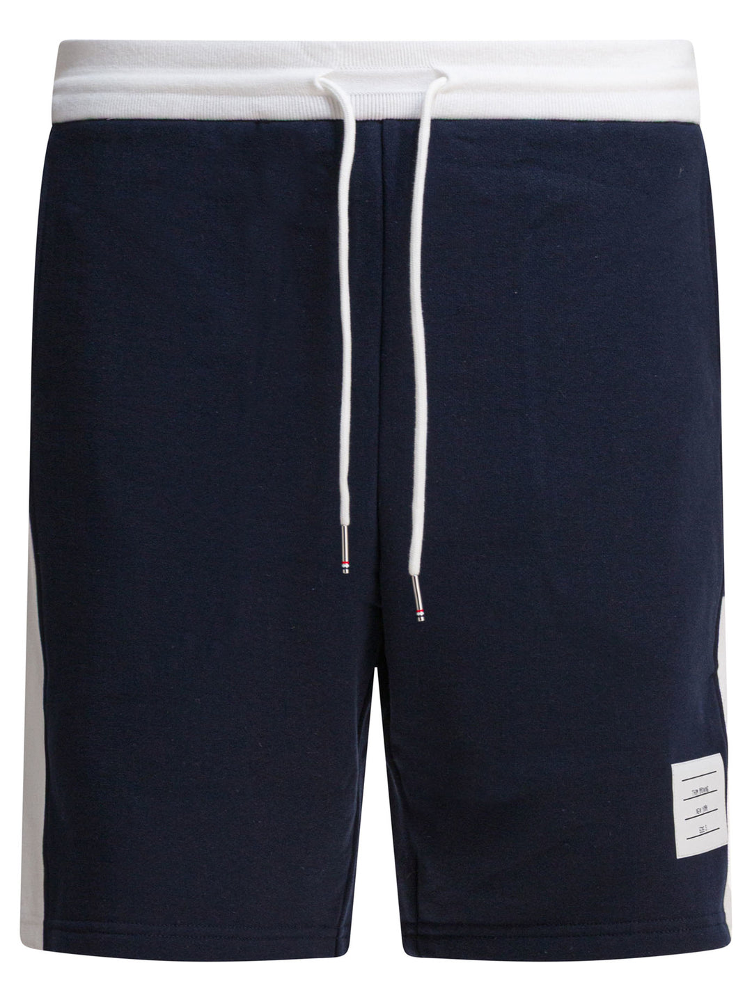 Thom Browne Loopback 4-Bar Shorts - Blu | f860f74420be201da32699cc60d0ef18fa2a2325