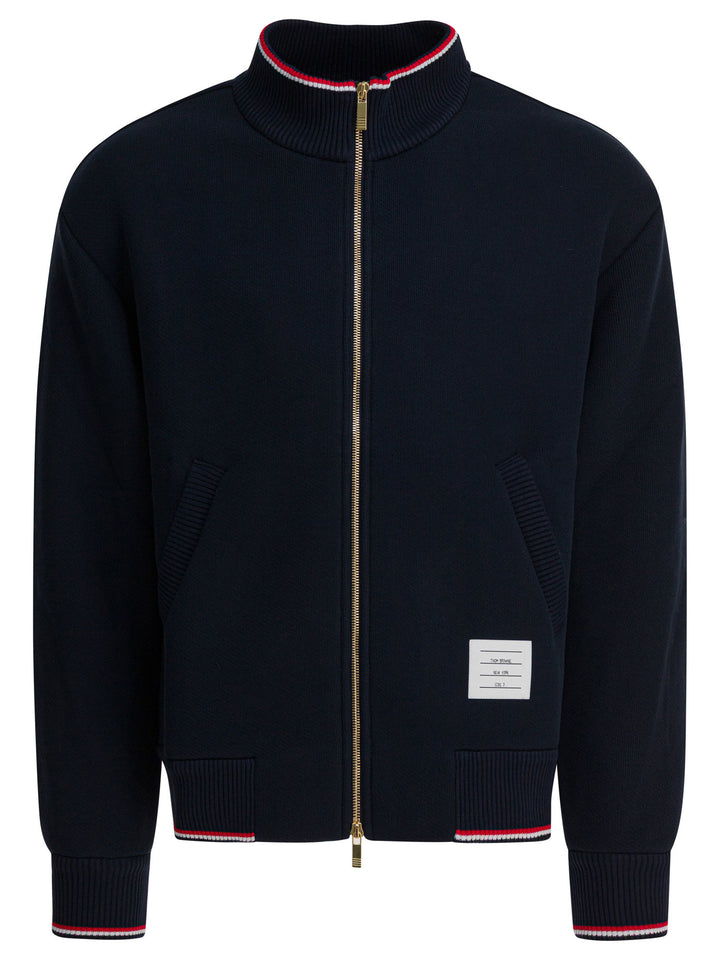 Thom Browne Zipper Sweatshirt Sweatshirts - Blu | 8b3c8ed465dd8f8a3d3b71450a36f71c766c488c