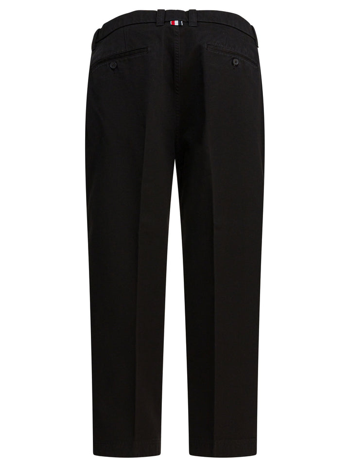 Thom Browne Utility Trousers - Nero | ee34210d633a32016a7b3d5fd46bc2e46604d6c0