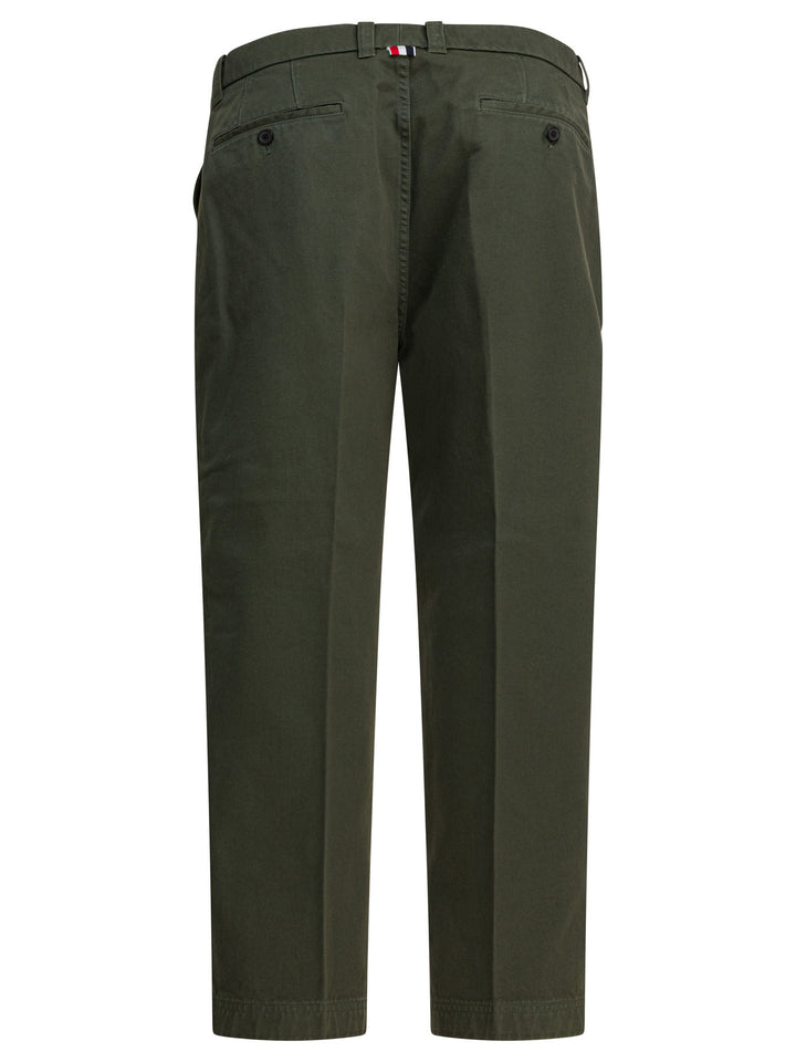 Thom Browne Utility Trousers - Verde | 7e5a7549057f51079f8c4481da1a2f49ecfb9448