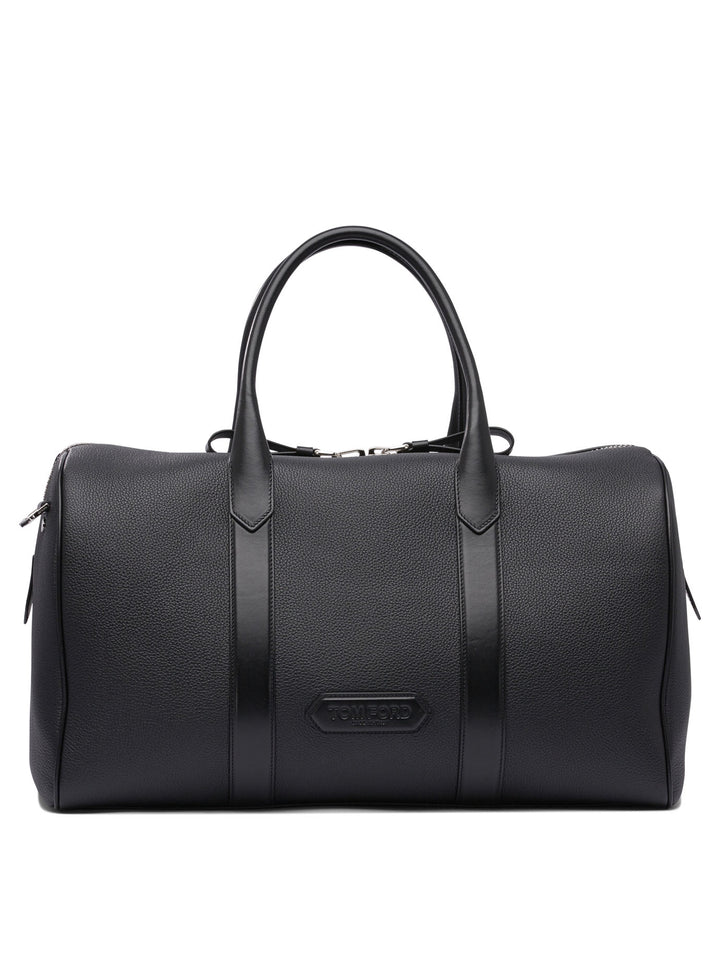 Tom Ford Leather Travel Bag Travel & Sport - Nero | 7a3822cb4a1860eceec26eccc9d7d0c12d4f2209