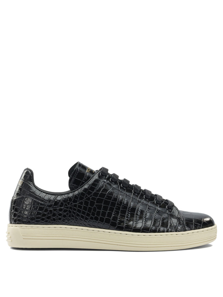 Tom Ford Warwick Sneakers & Slip-On - Nero | 4913669aeac76534ad867eed9257dda9b55c0917