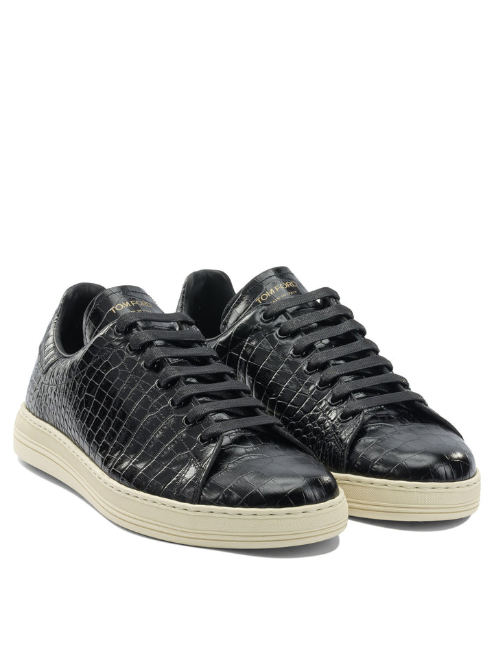Tom Ford Warwick Sneakers & Slip-On - Nero | 734b66283144c75e0d98a80c1e4f5fbaf882bdb9