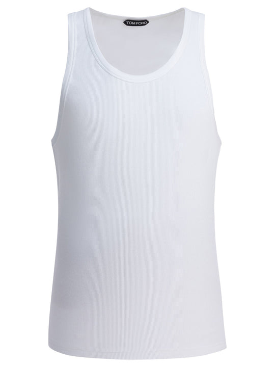 Sleeveless Underwear T-Shirt T-Shirts Bianco