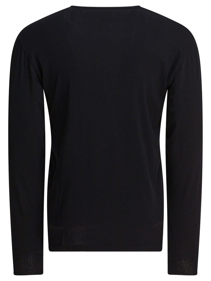 Tom Ford Cotton Crewneck T-Shirt T-shirts - Nero | ab227d50415731ca21902fbdfc429dffca15a6d7
