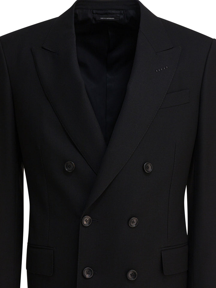 Tom Ford Broken Jackets and Coats - Nero | e7d249d1ee512427d26b0c1121b6733cd479677a