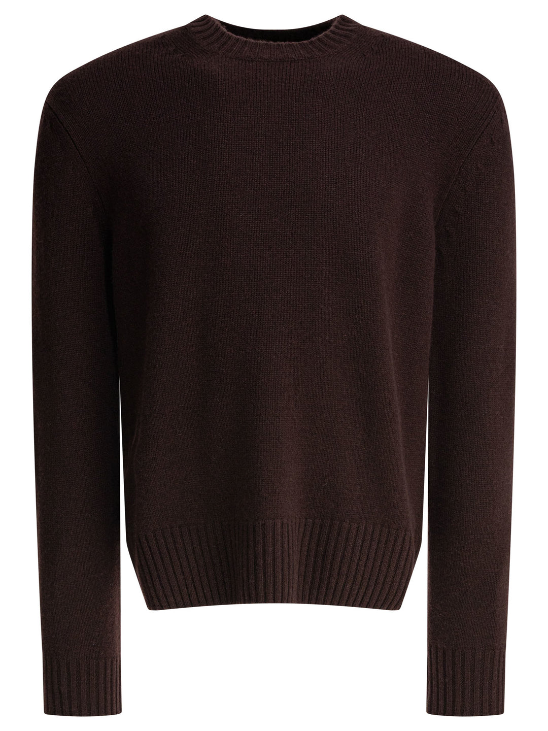 Tom Ford Cashmere Crewneck Sweater Knitwear - Marrone | 63d71018f35e16e4f531dba5786bcf42bdf45b5c