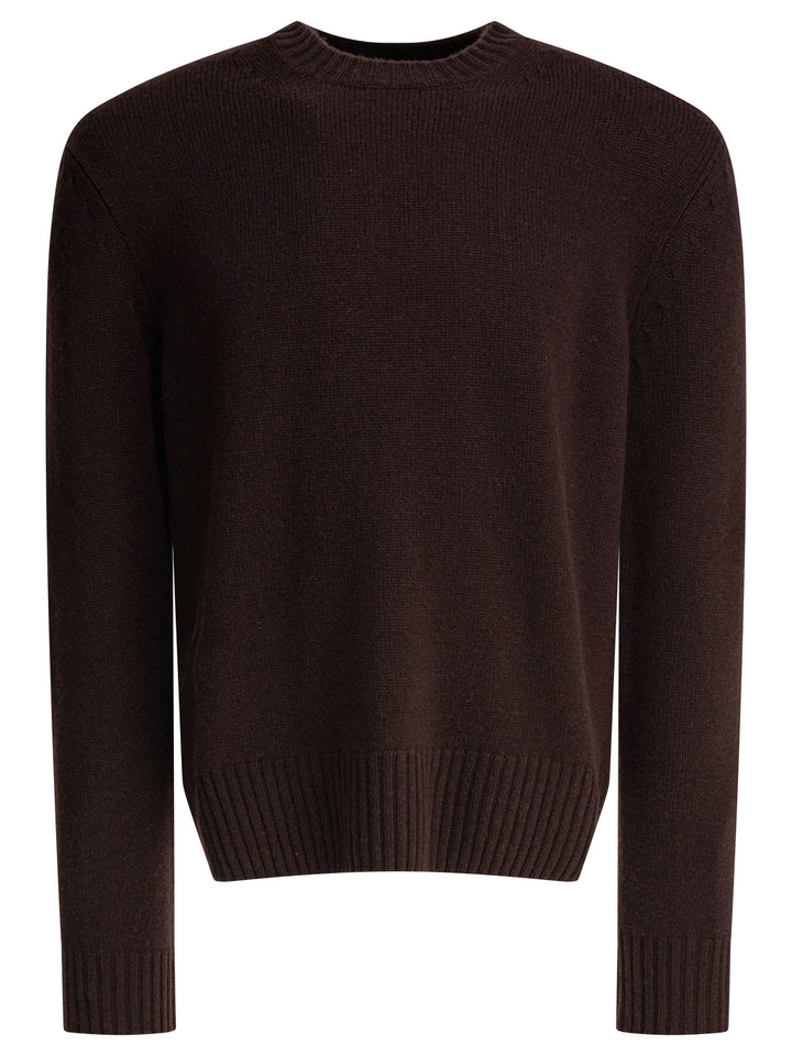 Tom Ford Cashmere Crewneck Sweater Knitwear - Marrone | 63d71018f35e16e4f531dba5786bcf42bdf45b5c