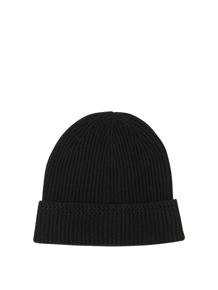 Tom Ford Cashmere Beanie Cappelli - Nero | 379110ee25bb1bea3c36f924861005e20d5ba201