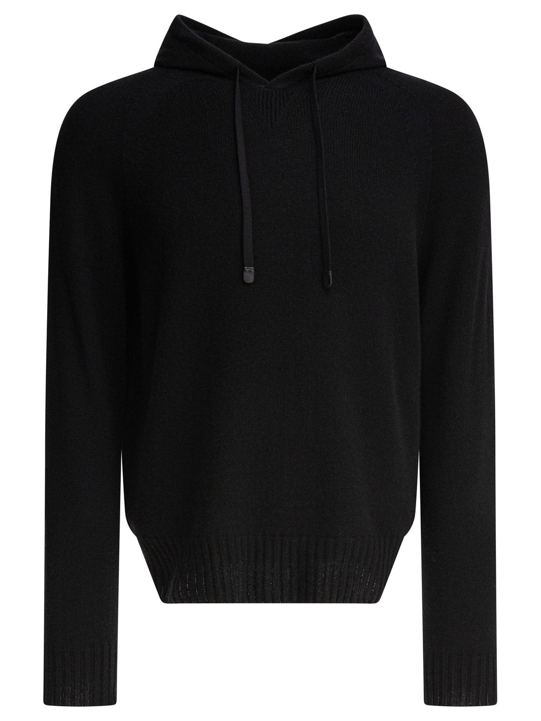 Tom Ford Cashmere Hooded Sweater Knitwear - Nero | 11274570478f622a7c84d7259d1c4633718391f0