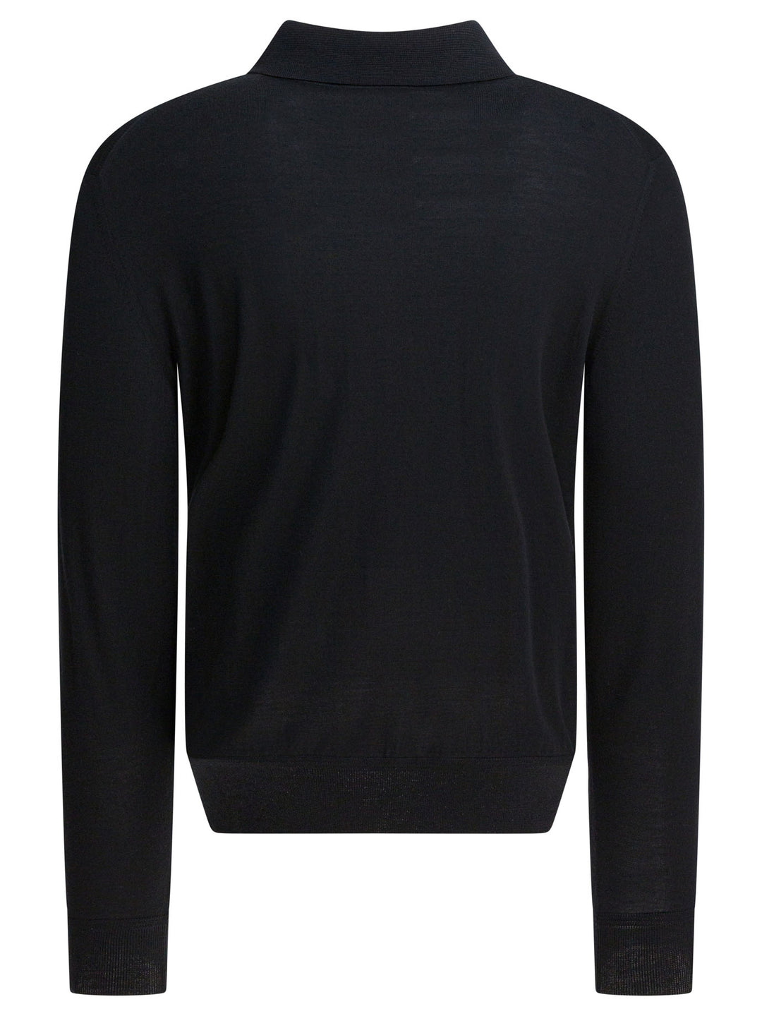 Tom Ford Long-Sleeved Polo Shirt Polo shirts - Nero | fe307d31ea50174f933a5f164a7d760604b2670e