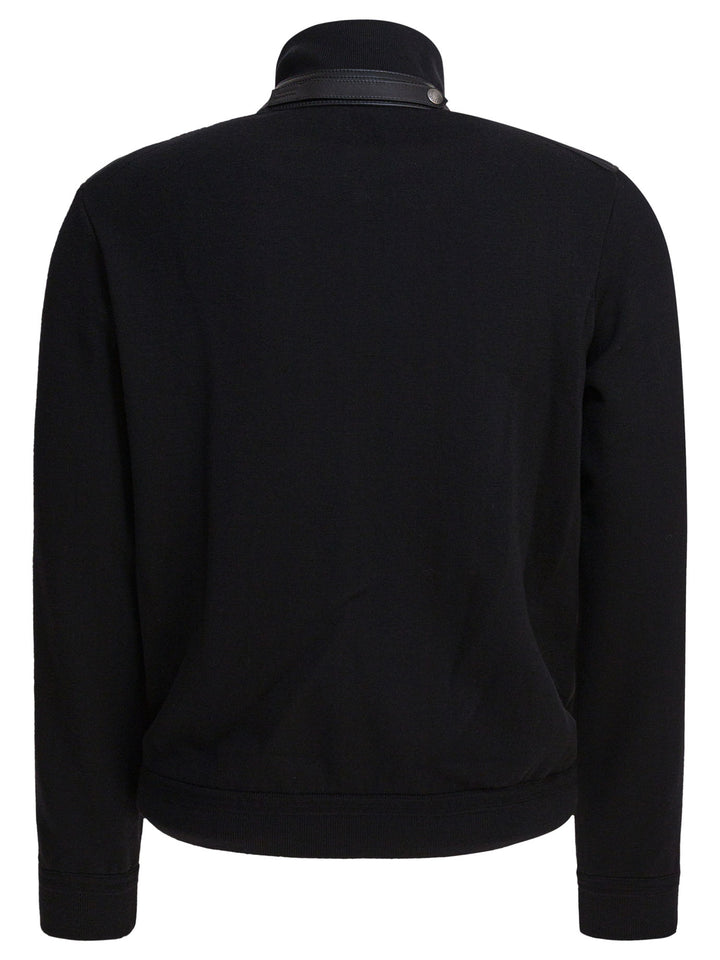 Tom Ford Wool Cardigan Knitwear - Nero | f048d688702f02cdbdbc143a2a3f0b0ef1fbdcd6
