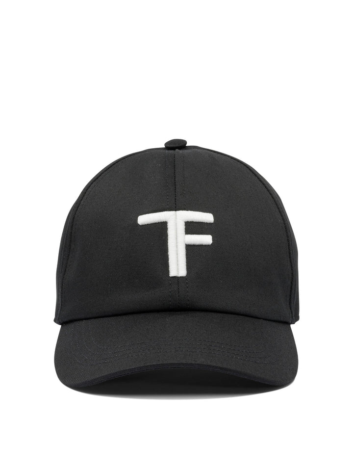 Tom Ford Cotton Trucker Hat Cappelli - Nero | 925de56115cc9c9113359edbc26c3068816c28bf