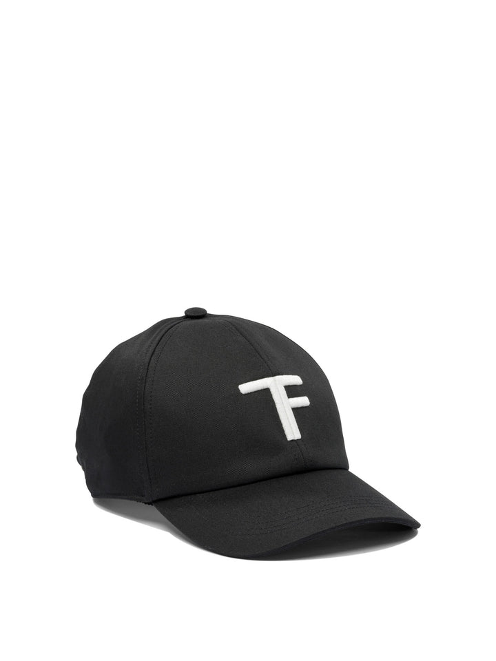 Tom Ford Cotton Trucker Hat Cappelli - Nero | 6a8f88d2cf346ea4cdc016dba08cffe04d9d9996