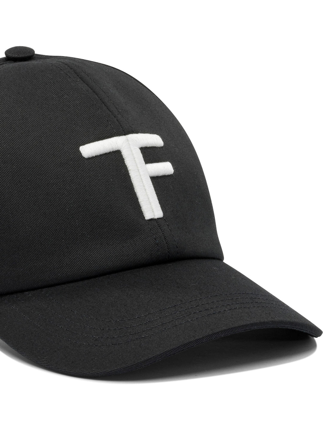 Tom Ford Cotton Trucker Hat Cappelli - Nero | fd5363133fab80a7072b7d9867834b1e4c4935d2