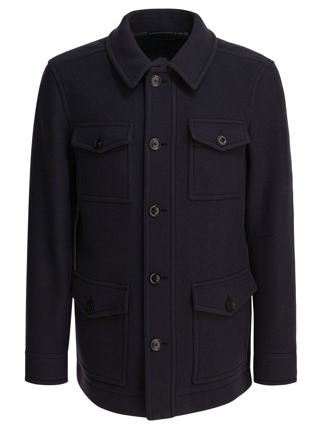 Tom Ford Virgin Wool Coat Jackets and Coats - Blu | 4932227bd609b16771108dc8379c4c9fe590349c
