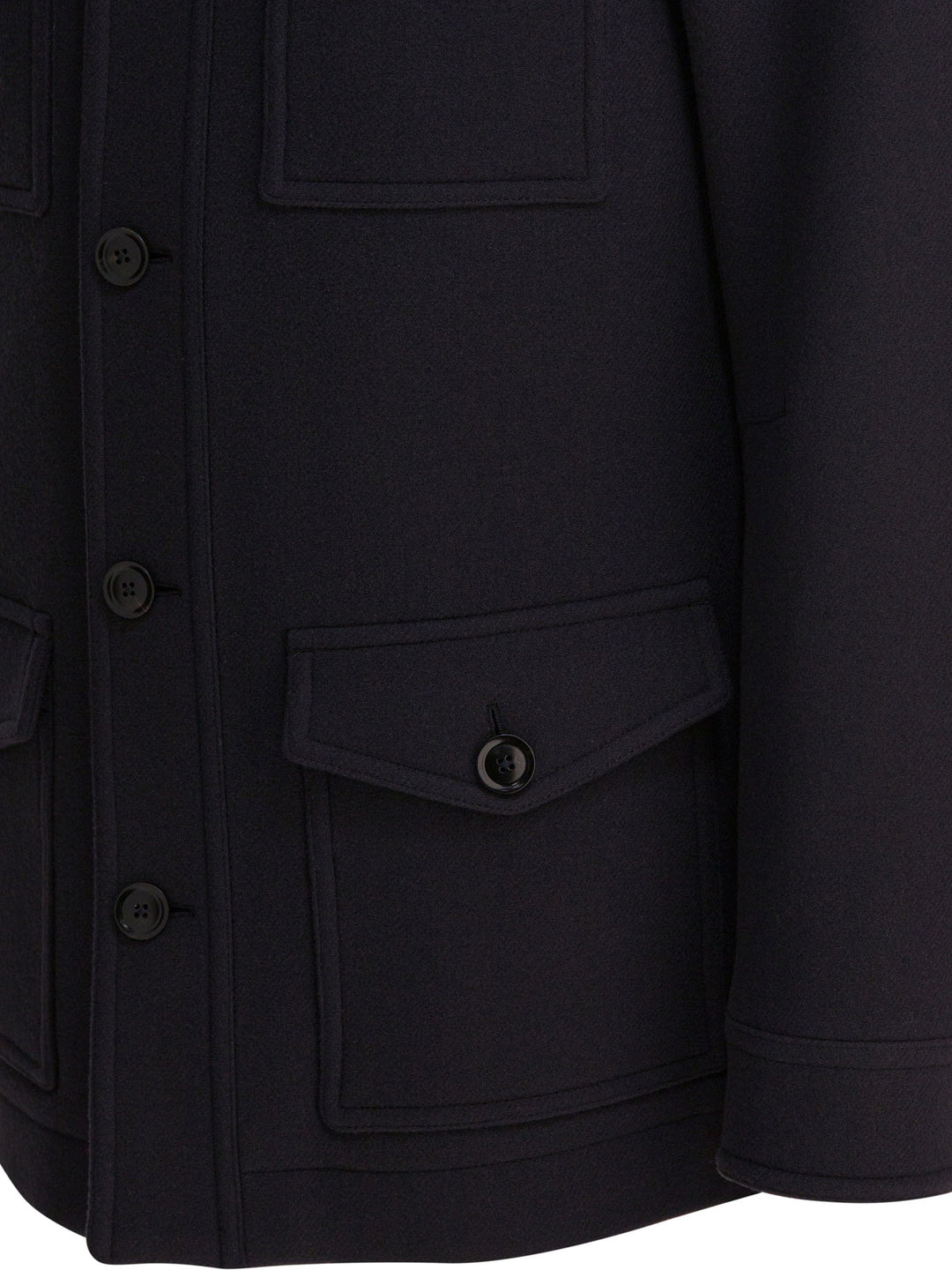 Tom Ford Virgin Wool Coat Jackets and Coats - Blu | 3cb75f7dec19ff90f62cc6069b7e6f2894fc006b
